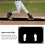 Baseball Hitting Mat with Rubber Surface for Swing Practice, Size: 1.2 m 5