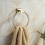Towel Ring for Bathroom 1pack,kitchen Bath Circle Towel Holder Hangers 6