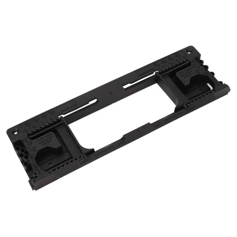 Hinge Router Template Adjustable Door Hinge Jig For Round & Square Corners 3501347864432