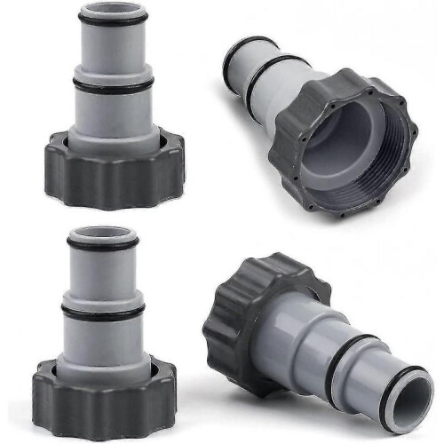 Replacement Hose Adapter W/collar Replace for Intex Fit for Threaded Connection Pumps,fits All4000, 2500, 2000 Riilq