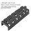 Plastic Panel Mount For YAESU FT-8800 FT-8800R 8