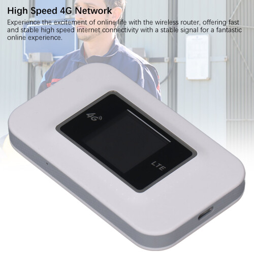 4G-LTE mobiler Hotspot-Router 1800mAh ABS-Display 2