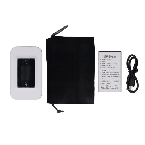 4G-LTE mobiler Hotspot-Router 1800mAh ABS-Display 1