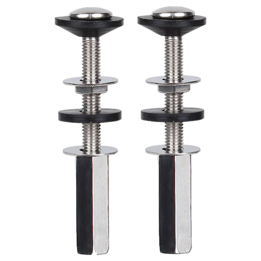 Toilet Seat Screws | Stainless Steel Bolts And Nuts For Top Mount Hinges - Rustproof Bathroom Toilet Seat Hardware 6038364214997