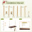 Over The Table Rod Stand with Clamps,Table Backdrop Stand 6