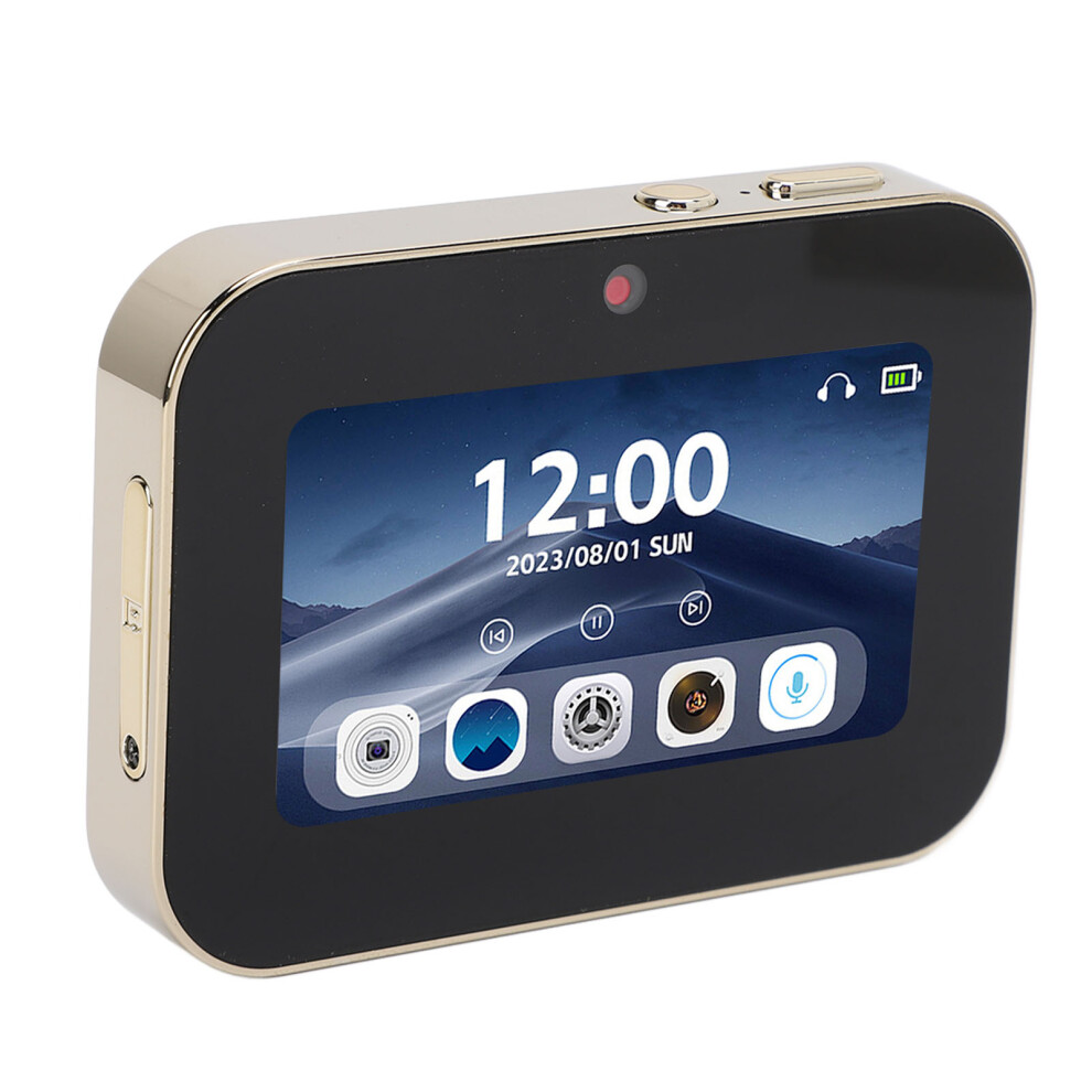 4K Digital Video Camera 64Mp 3Â Touchscreen Wide 120 Small & Gold 9421347877918