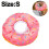 Doughnut Elizabeth Circle Adjustable Soft Pet E-collar Neck Collar Circle for Cat Small Dog 1
