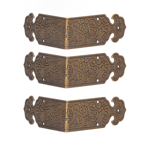 10 Sets 5cm Box Corner Protectors Chinese Antique 1
