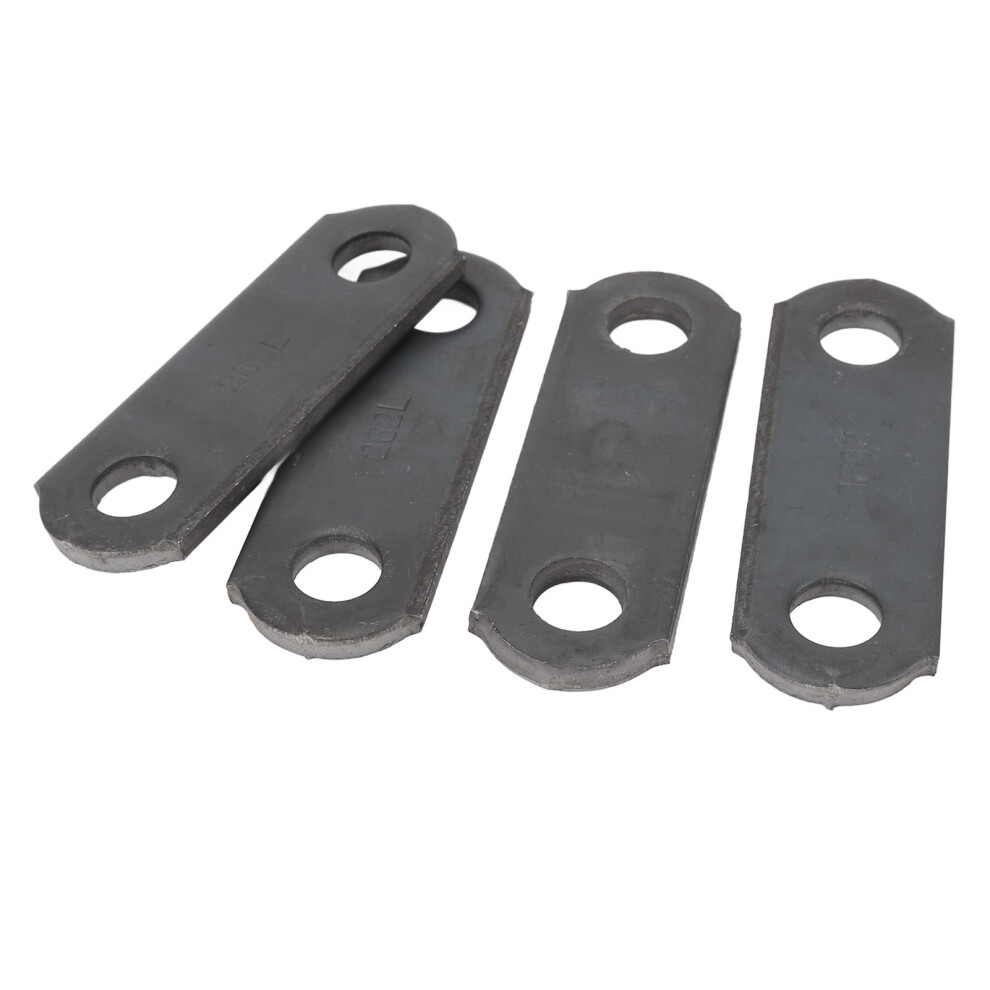 4 Pack Trailer Suspension Shackle Straps 2 5/8 Inch Center To Center Double Eye 3461347883638