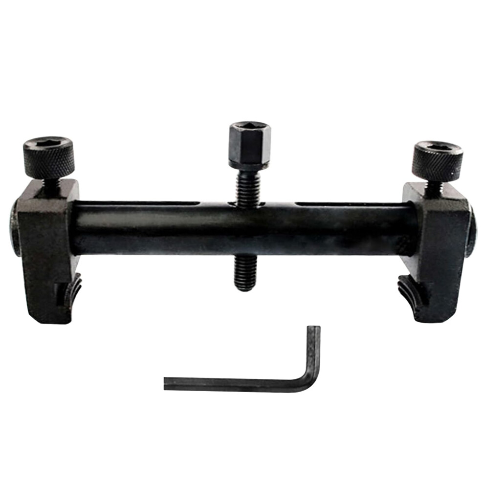 Crankshaft Pulley Removal Tool Adjustable 2-Jaw Nonslip With 10Mm Hex Wrench Scratchproof For Car Engine Maintenance 9016109716088