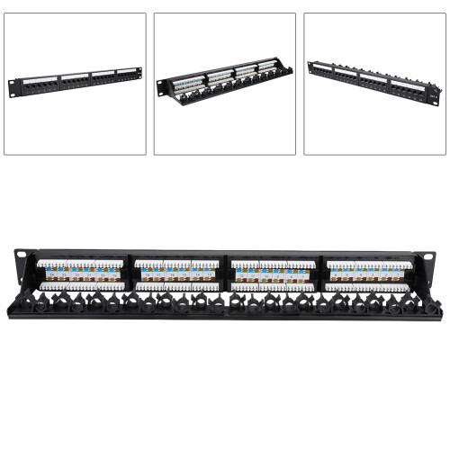 Gold Plated 24 Port Mountable Data Patch Panel 1