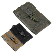 Khaki Tactical Multifunctional Mobile Phone Bag Expansion Training Sports Accessory Bag Camouflage Mobile Phone Bag