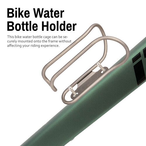 Porte-bouteille ZTTO alliage de titane Type A/B argent 1