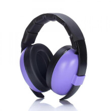 Purple Baby Noise-proof Earmuffs Children Baby Noise-proof Earmuffs