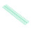 10pcs Green 19mm Plastic Binding Spines, 150 Sheets, A4/B5/A5 9