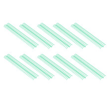 10pcs Green 19mm Plastic Binding Spines, 150 Sheets, A4/B5/A5