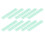 10pcs Green 19mm Plastic Binding Spines, 150 Sheets, A4/B5/A5 16
