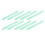 10pcs Green 19mm Plastic Binding Spines, 150 Sheets, A4/B5/A5 14