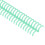10pcs Green 19mm Plastic Binding Spines, 150 Sheets, A4/B5/A5 10