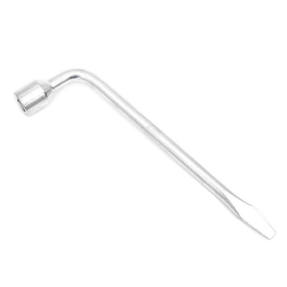 Car Spare Tire Wrench L Type 17/19/21/22/23/24mm Socket Tool for Vehicle Tire Repair and Replacement 19mm Size-image-OPC-PKDBW9J-NEW