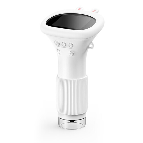 Microscopio portatile con schermo da 2 pollici 2MP 100-1000X Bianco 2