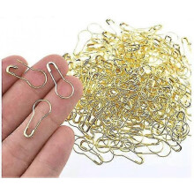 1000pcs Bulb Safety Pins, Metal Gourd Pin, Small Pins, Safety Pin