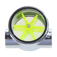 Flow Meter Indicator G1/4" Thread Port Female to Female Flow