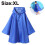 Kids Rain Poncho Hooded Jacket Rain Coat 1