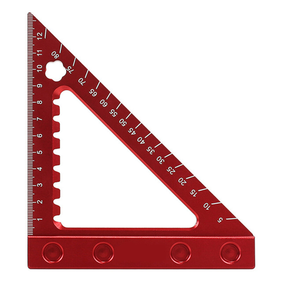 Triangular Ruler Accuracy: 0.1 Clear Double-Sided Scale Right 7754000096398