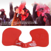 Anti-Pecking Hühner-Brille 500 Stück Geflügel-Augenbrille 15mm Landwirtschaftliche Verwendung