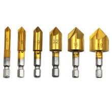 1Set Plastic Wood Chamfering Knife Hole Opener 6MM 8MM 9mm-A