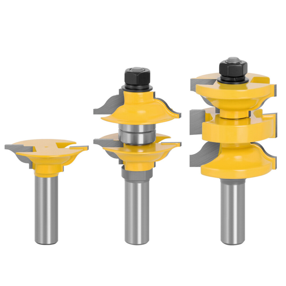 3X/Set 12Mm 12.7Mm Shank Router Bits Carving For Wood-12.7Mm 7754000096220