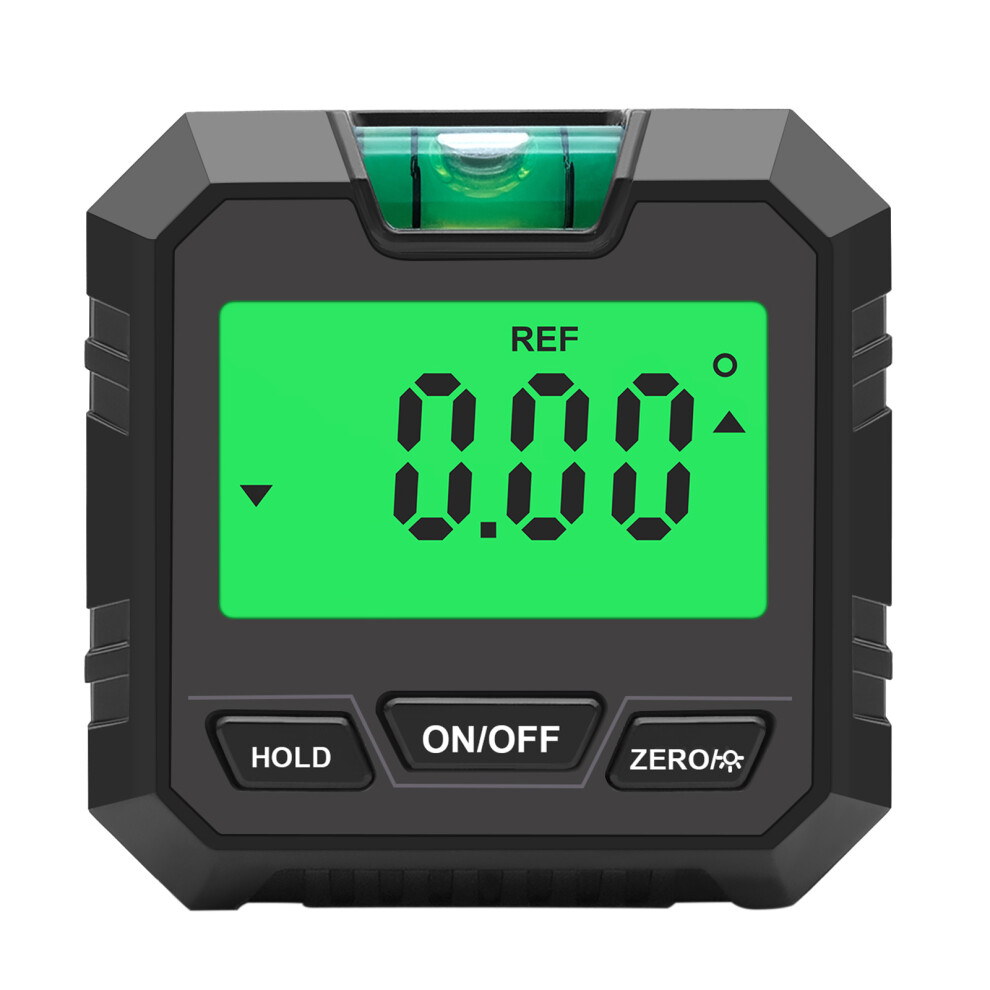 Level Box Angle Gauge Protractor Precise-Black With Bubble 7754000096602