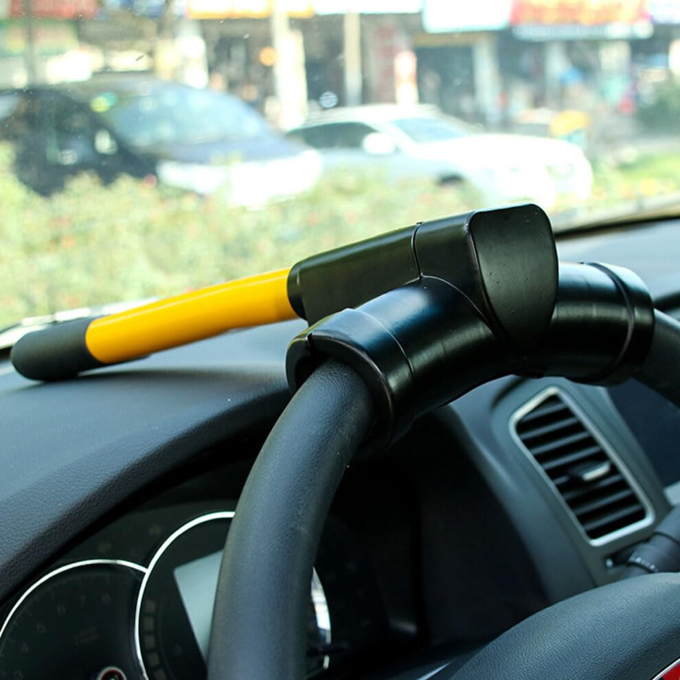 Steering Wheel Lock For Land Rover Defender Discovery 3 4 5 Range Rover Evoque Freelander, Heavy Duty Anti-Theft Device 6038364216526