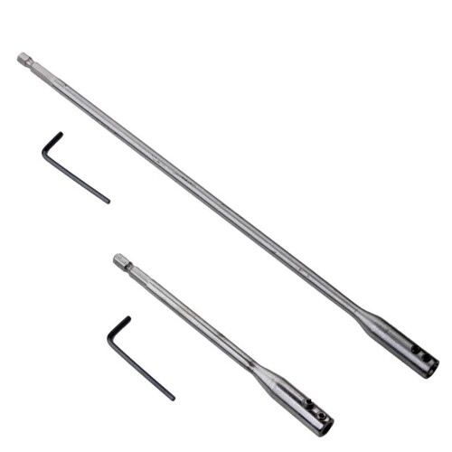 Flat Drill Shaft Hole Extention Hex for House Construction-4pc