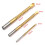 Triangular Shank Straight Groove Step Drill Saw Drill-Set two 3