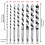 6-20mm Durable High Carbon Steel Hex Shank Long Auger Drill Bit 2