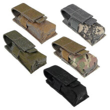 Green Tactical M5 Flashlight Bag Mini Nylon Small Pendant Military Fan Cs Outdoor Expansion Training Accessory Bag