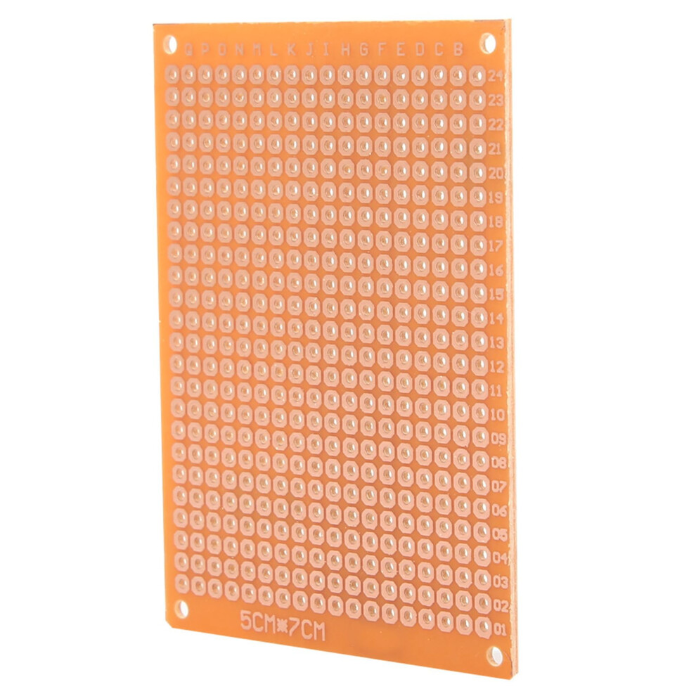 Prototype Pcb Breadboard 10 Pcs 5X7 Cm Single-Sided Universal Bakelite Board Anti Aging Easy Soldering 9084446796179