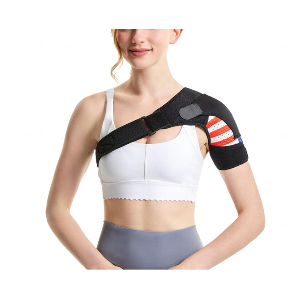 Shoulder Support Brace for Women and Men, Neoprene Rotator Cuff Support, Adjustable Pain Relief and Injury Prevention