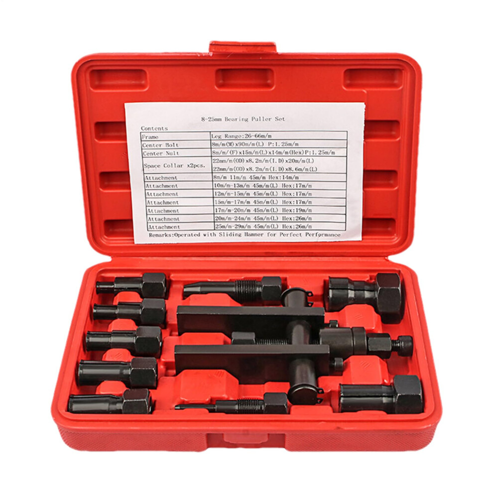Blind Hole Remover - Adjustable Taper Fit Extractor Tool, Compact Collet Puller For Automotive Engine Component Disassembly 6447073525803