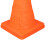 2-Pack 30cm Foldable Traffic Cones with Reflective Strips & Lights, Orange 11