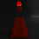 2-Pack 30cm Foldable Traffic Cones with Reflective Strips & Lights, Orange 14