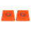 Foldable Traffic Cones 70cm with Reflective Strips & Warning Light 1