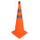 Foldable Traffic Cones 70cm with Reflective Strips & Warning Light 12