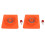 Foldable Traffic Cones 70cm with Reflective Strips & Warning Light 16