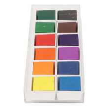 Water Color Paint 12 Bright Colors High