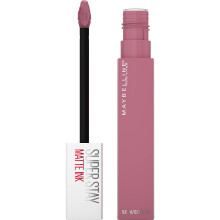 Maybelline Super Stay Matte Ink Liquid Lipstick, Langanhaltende Farbe, 16H Tragekomfort, Light Mauve Pink, 1 Stück