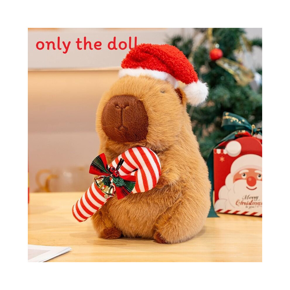 (Style 19) Christmas Snoopy Lotso Capybara Plush Dolls With Hat And Scarf Design For Gift