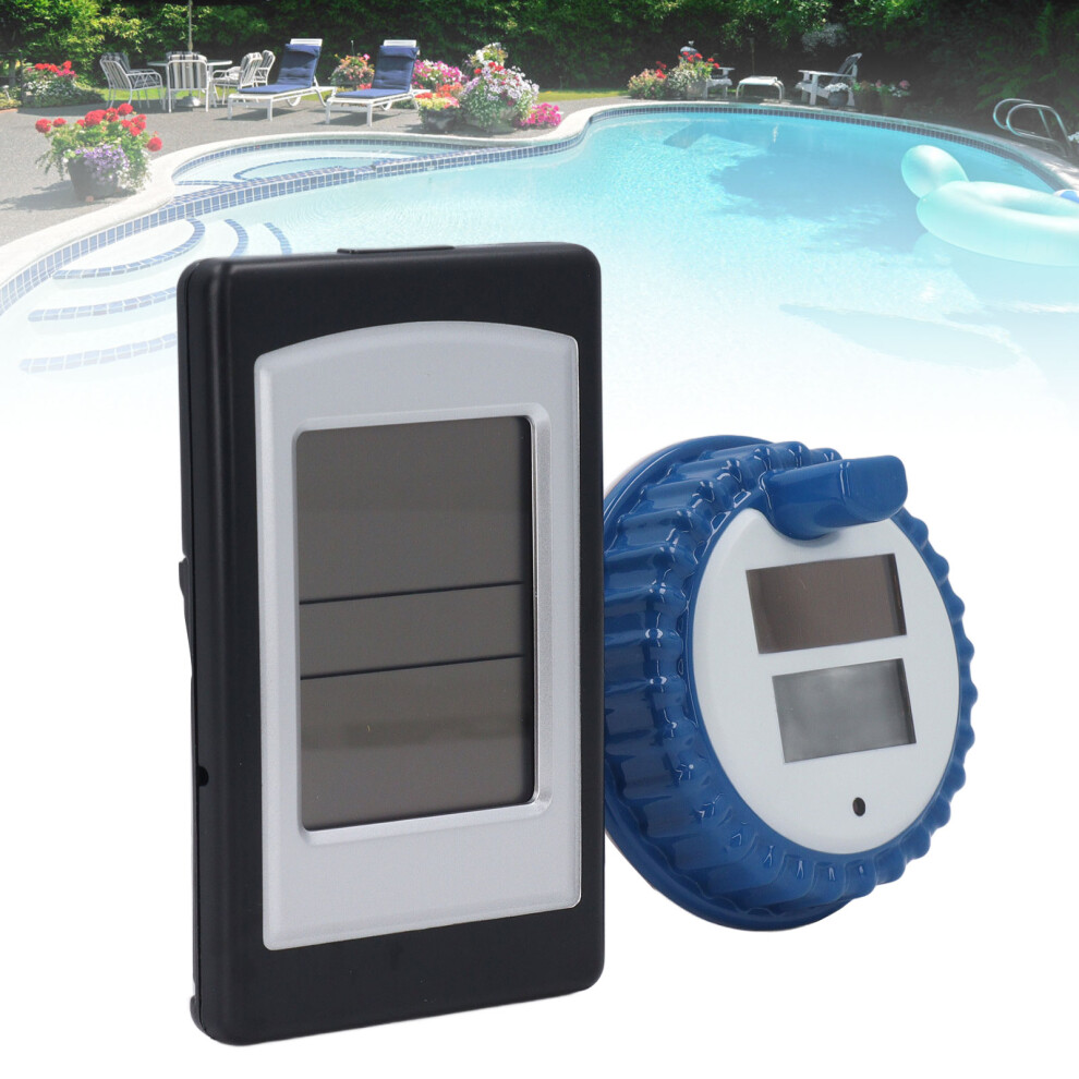 Floating Solar Pool Temperature Sensor Ipx8 Waterproof Wireless Hot Tub Pond 8231347893563